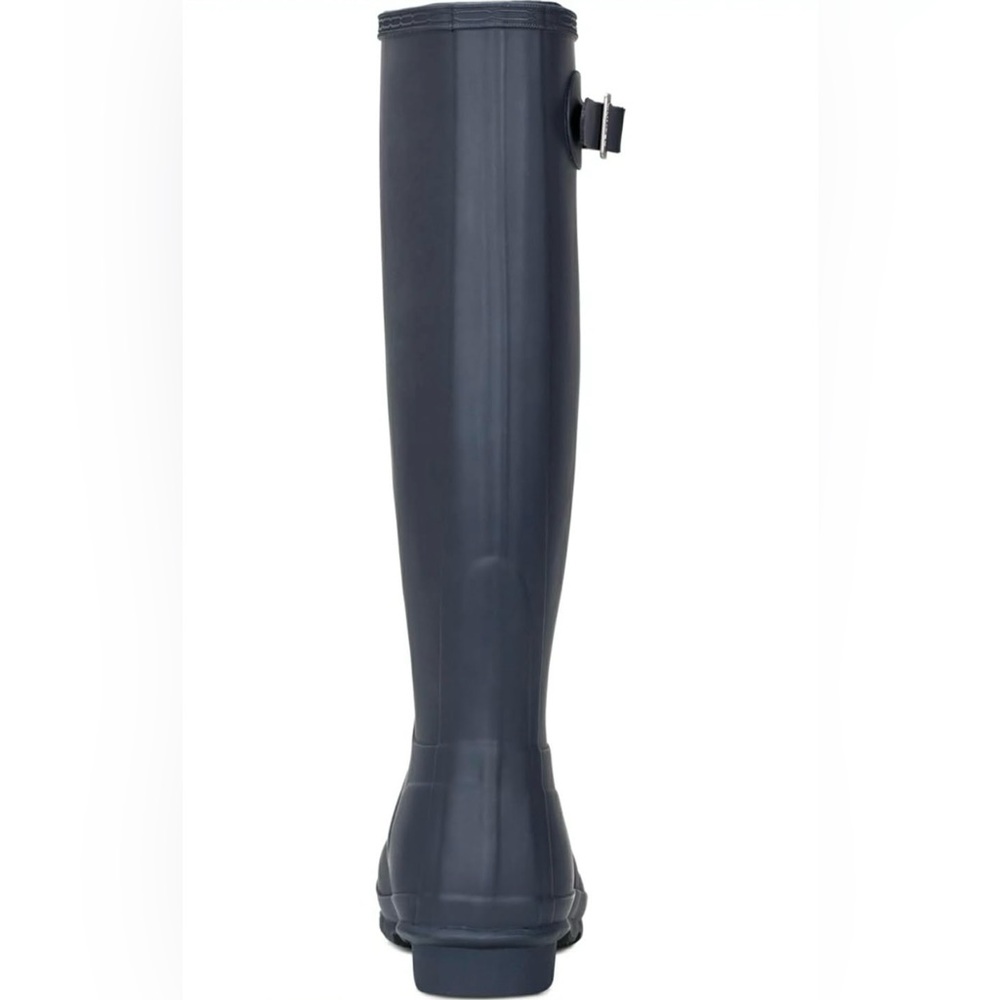 NWOB Hunter Matte NAVY Original Tall Women's Rain Boots SIZE 5 - Picture 7 of 9